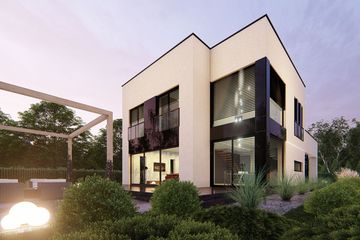  Projekt domu uA260 (WCB1364) - projekt domu z pełnym piętrem - Zdjęcie 3