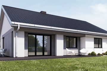  Projekt domu uA77v1 (WCB1359) - projekt domu parterowego - Zdjęcie 4