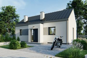  Projekt domu Rita 70 modern (WRD3067) - projekt domu parterowego - Zdjęcie 1