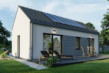  Projekt domu Rita 70 modern (WRD3067) - projekt domu parterowego - Zdjęcie 2