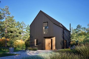  Projekt domu Moniczka IV (wersja A) energo (WRC2783) - projekt domu parterowego z poddaszem - Zdjęcie 2