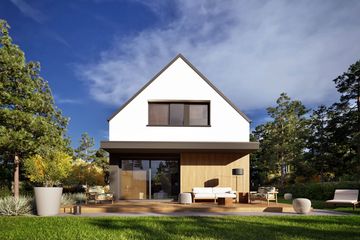  Projekt domu Mini 16 w. II energo (WRC2784) - projekt domu parterowego z poddaszem - Zdjęcie 2