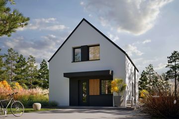  Projekt domu Mini 16 w. II energo (WRC2784) - projekt domu parterowego z poddaszem - Zdjęcie 1