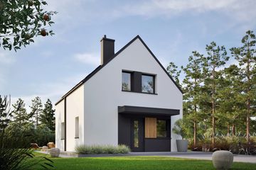  Projekt domu Mini 16 w. II energo (WRC2784) - projekt domu parterowego z poddaszem - Zdjęcie 6