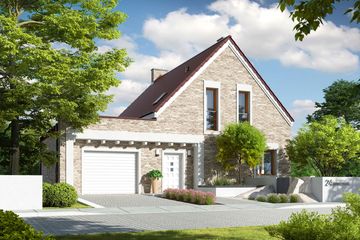  Projekt domu Tymon G1 (wersja A) energo (WRC2789) - projekt domu parterowego z poddaszem - Zdjęcie 2