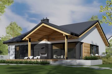 Projekt domu Simon III energo (WRC2782) - projekt domu parterowego - Zdjęcie 3