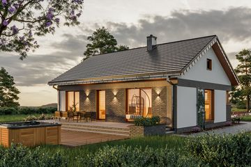  Projekt domu Anita Prima (1793) (KRD2911) - projekt domu parterowego - Zdjęcie 5