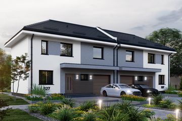  Projekt domu APS 327 (LUA1559) - projekt domu parterowego z poddaszem - Zdjęcie 3