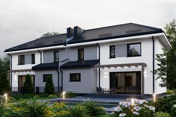  Projekt domu APS 327 (LUA1559) - projekt domu parterowego z poddaszem - Zdjęcie 4