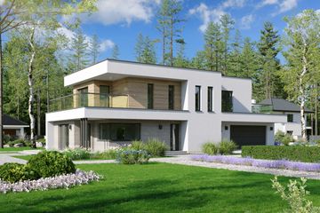  Projekt domu EG-90 (WWB1116) - projekt domu z pełnym piętrem - Zdjęcie 3