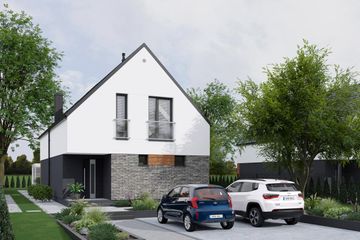  Projekt domu N28-BG (KKG1023) - projekt domu parterowego z poddaszem - Zdjęcie 1