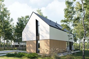  Projekt domu HomeKoncept 100 (KRX1198) - projekt domu parterowego z poddaszem - Zdjęcie 6