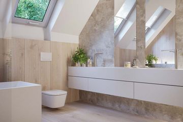  Projekt domu HomeKoncept 100 (KRX1198) - projekt domu parterowego z poddaszem - Zdjęcie 17