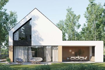  Projekt domu HomeKoncept 100 G1 (KRX1199) - projekt domu parterowego z poddaszem - Zdjęcie 6