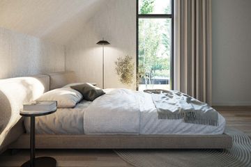  Projekt domu HomeKoncept 100 G1 (KRX1199) - projekt domu parterowego z poddaszem - Zdjęcie 8