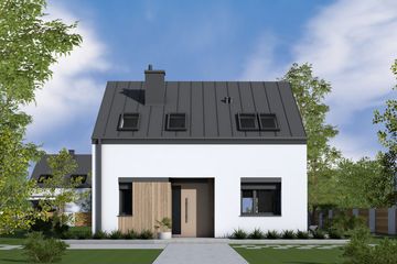  Projekt domu Mini 18 energo (WRC2791) - projekt domu parterowego z poddaszem - Zdjęcie 3