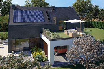  Projekt domu Platan 2 (BSA2321) - projekt domu parterowego z poddaszem - Zdjęcie 4