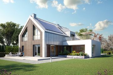  Projekt domu Platan 2 (BSA2321) - projekt domu parterowego z poddaszem - Zdjęcie 7