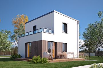  Projekt domu Trawertyn (BSA2322) - projekt domu z pełnym piętrem - Zdjęcie 2