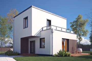  Projekt domu Trawertyn (BSA2322) - projekt domu z pełnym piętrem - Zdjęcie 1