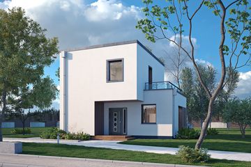  Projekt domu Trawertyn (BSA2322) - projekt domu z pełnym piętrem - Zdjęcie 3