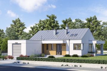  Projekt domu D301 (WAI1426) - projekt domu parterowego - Zdjęcie 1