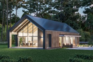  Projekt domu D322 (WAI1428) - projekt domu parterowego - Zdjęcie 3