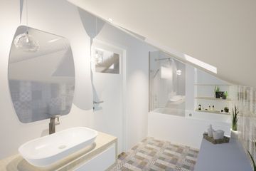  Projekt domu D316B (WAI1436) - projekt domu parterowego z poddaszem - Zdjęcie 10