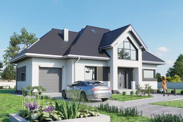  Projekt domu Figa Lux (1796) (KRD2914) - projekt domu parterowego z poddaszem - Zdjęcie 6