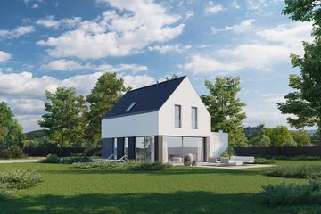  Projekt domu HomeKoncept 101 G2 (KRX1206) - projekt domu parterowego z poddaszem - Zdjęcie 4