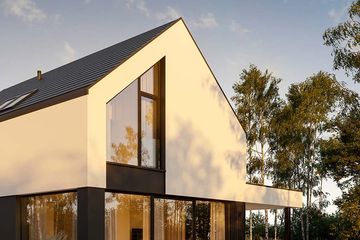  Projekt domu HomeKoncept 101 G1 (KRX1205) - projekt domu parterowego z poddaszem - Zdjęcie 9