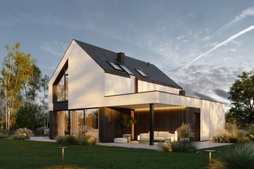  Projekt domu HomeKoncept 101 G1 (KRX1205) - projekt domu parterowego z poddaszem - Zdjęcie 19