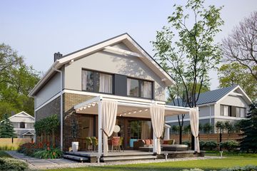  Projekt domu Milo (BSE1221) - projekt domu z pełnym piętrem - Zdjęcie 2