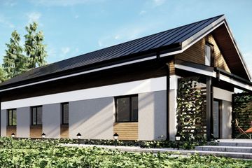  Projekt domu uA255 (WCB1377) - projekt domu parterowego - Zdjęcie 4