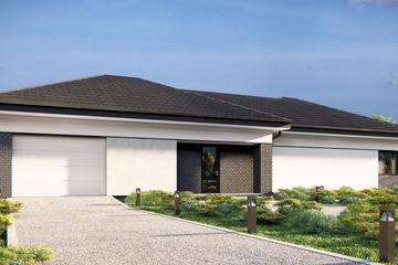  Projekt domu uA297 (WCB1382) - projekt domu parterowego - Zdjęcie 1