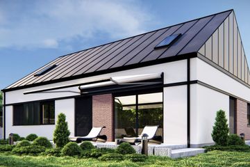  Projekt domu uA299 (WCB1383) - projekt domu parterowego - Zdjęcie 3