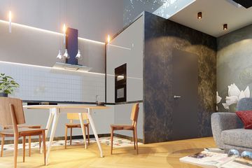  Projekt domu uA305 (WCB1384) - projekt domu parterowego - Zdjęcie 7