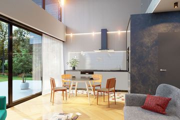  Projekt domu uA305 (WCB1384) - projekt domu parterowego - Zdjęcie 9