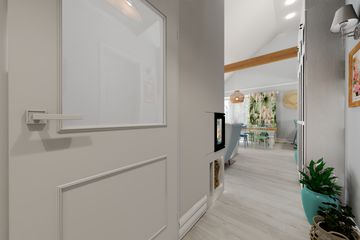 Projekt domu KA220 SZ - parterowy dom o powierzchni 81,68 m², dach dwuspadowy - ujęcie 3