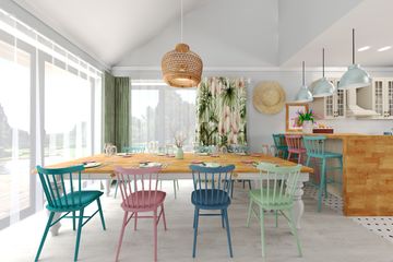Projekt domu KA220 SZ - parterowy dom o powierzchni 81,68 m², dach dwuspadowy - ujęcie 6