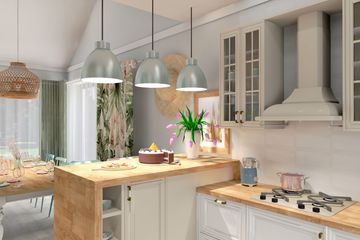 Projekt domu KA220 SZ - parterowy dom o powierzchni 87,67 m², dach dwuspadowy - ujęcie 9