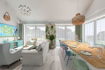 Projekt domu KA220 SZ - parterowy dom o powierzchni 87,67 m², dach dwuspadowy - ujęcie 11