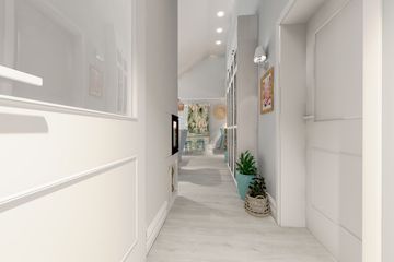 Projekt domu KA220 SZ - parterowy dom o powierzchni 87,67 m², dach dwuspadowy - ujęcie 15