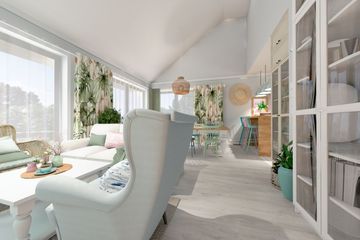 Projekt domu KA220 SZ - parterowy dom o powierzchni 87,67 m², dach dwuspadowy - ujęcie 17