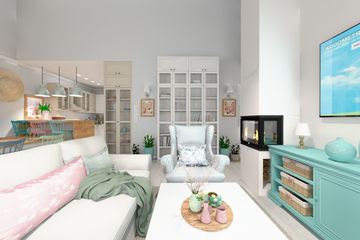 Projekt domu KA220 SZ - parterowy dom o powierzchni 87,67 m², dach dwuspadowy - ujęcie 20