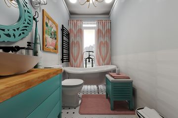 Projekt domu KA220 SZ - parterowy dom o powierzchni 81,68 m², dach dwuspadowy - ujęcie 22