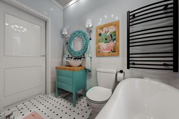 Projekt domu KA220 SZ - parterowy dom o powierzchni 81,68 m², dach dwuspadowy - ujęcie 24