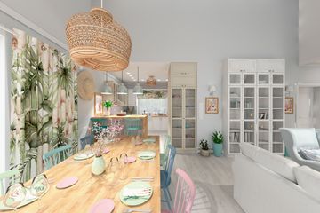 Projekt domu KA220 SZ - parterowy dom o powierzchni 87,67 m², dach dwuspadowy - ujęcie 24