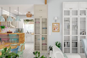 Projekt domu KA220 SZ - parterowy dom o powierzchni 81,68 m², dach dwuspadowy - ujęcie 30