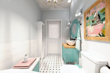 Projekt domu KA220 SZ - parterowy dom o powierzchni 87,67 m², dach dwuspadowy - ujęcie 32
